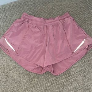 Lululemon Hotty Hot 4” Short — Dark Pink